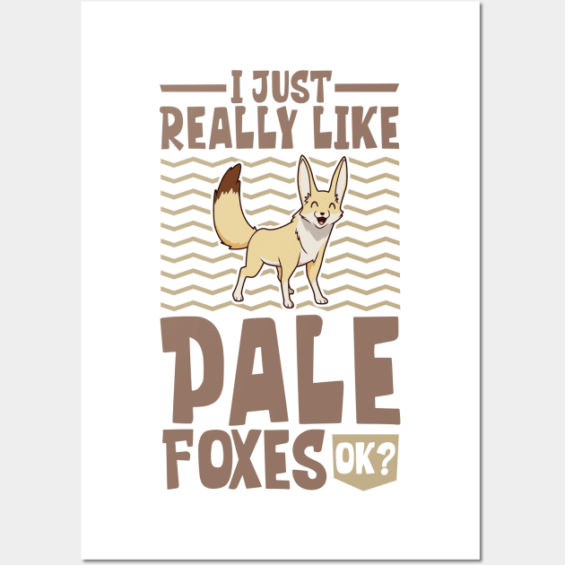 I just really love Pale Foxes - Pale Fox Wall Art by Modern Medieval Design